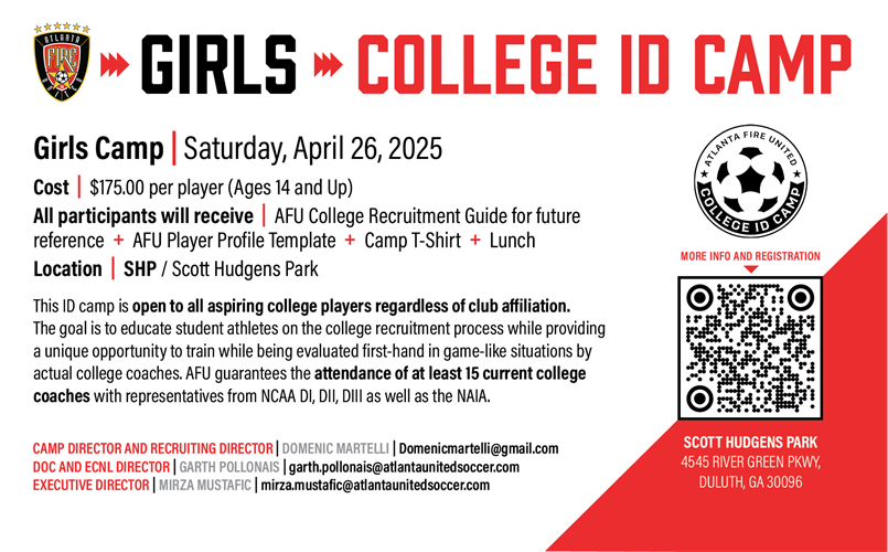 2025 GIRLS COLLEGE ID CAMP REGISTRATION OPEN!!!